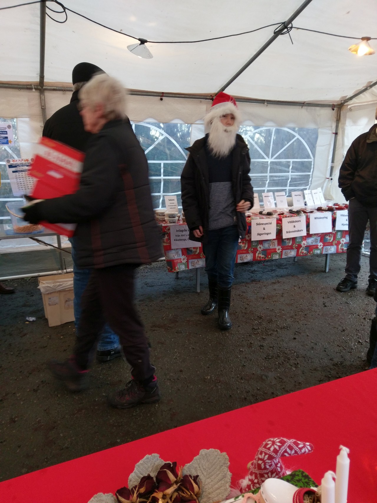 Tomten på besök!